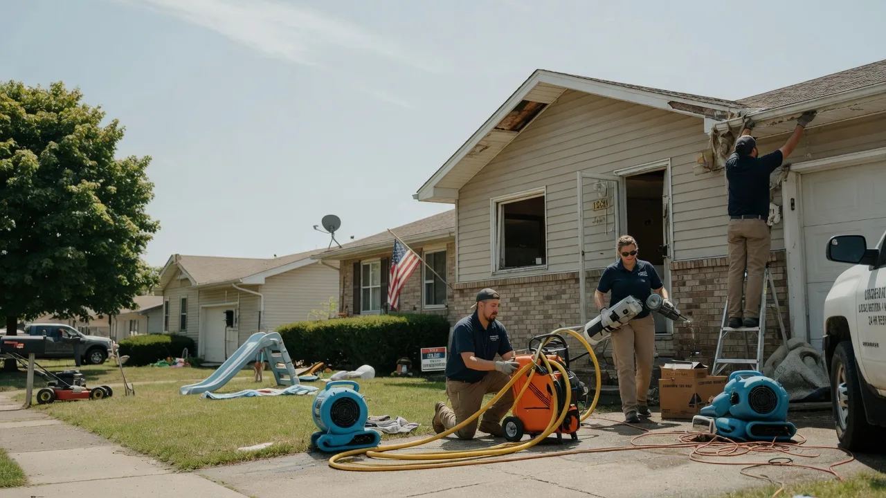 Water Damage Restoration in Wapella, IL near me
